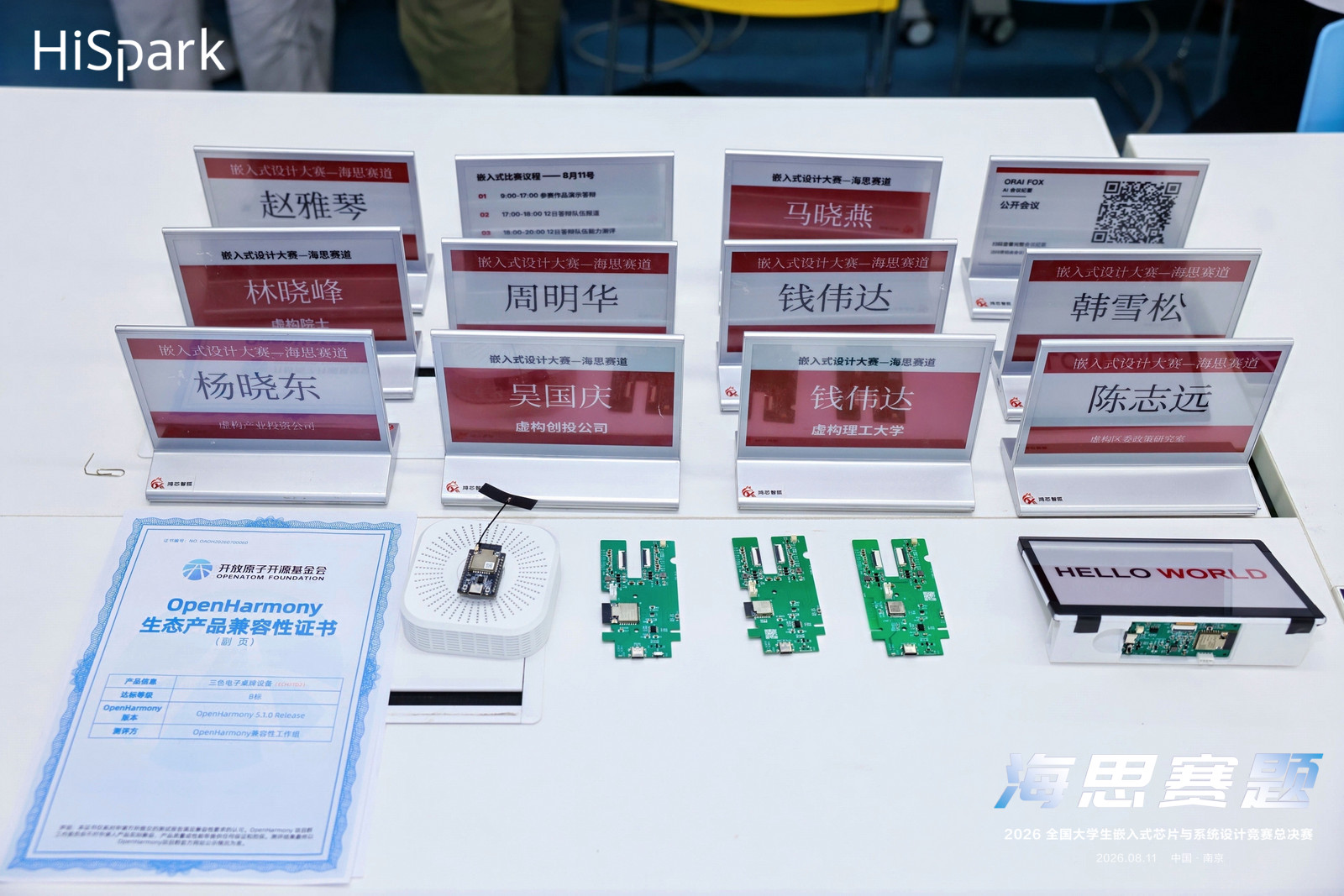 智慧会议室系统现场展示
